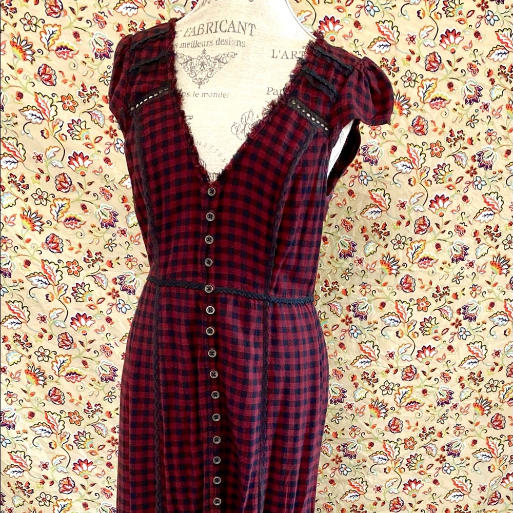 Ecote black and red Maxi dress